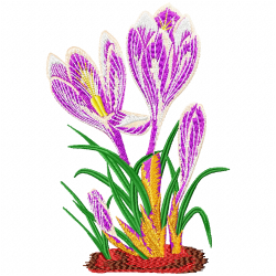 Flowers Embroidery Design 3 Flowers Embroidery Design 3